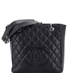 Chanel Petite Shopping Tote Quilted #223186C26B